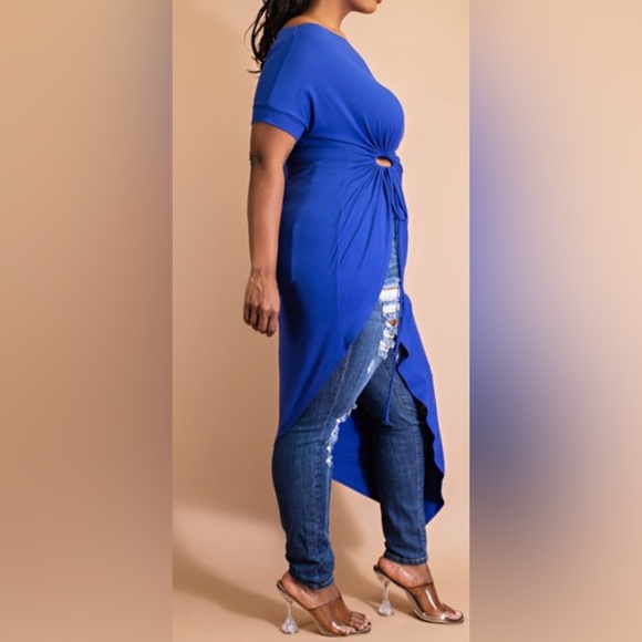 New Without Tags - White, Off Shoulder Maxi Top - Picture 3 of 5